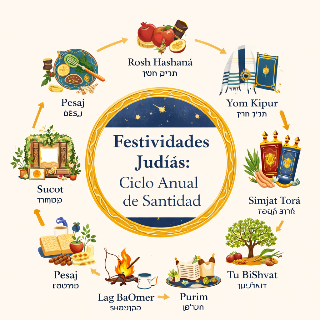 Las Festividades Judías: Ciclo Anual de Santidad