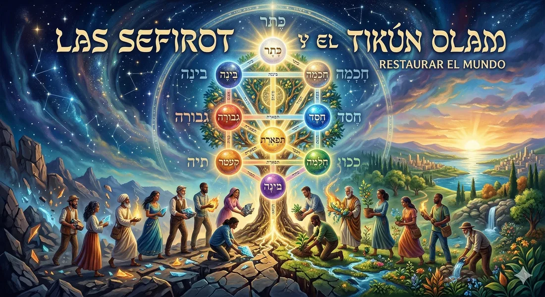 Portada del shiur Sefirot y trabajo del alma